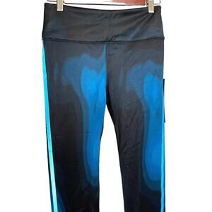Noli Women's Storm Legging Pants M Blue Jogger Athletic Yoga Running Workout Gym